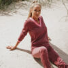 Cotton-Blend Velour Lounge Set PINK 3